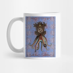 Steampunk Octopus Cuckoo Clock Mug